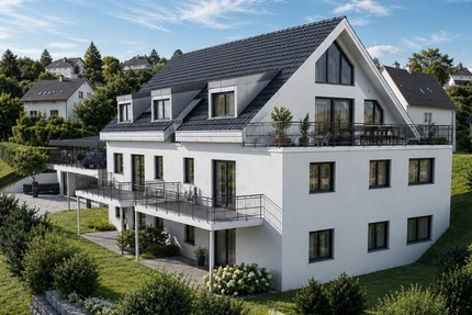3 Zimmer - Neubau mit 5 Wohneinheiten „Am Fuß der Frankenwarte“ in Massivbauweise- Hier WE 3 - Wohnung Höchberg | Angebot:26675239