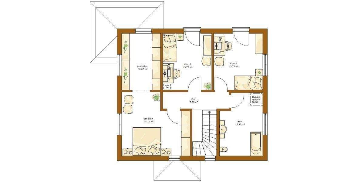 Einfamilienhaus Ochsenfurt Zeubelried - 5 Zimmer, 152 m&sup2;, 514.603&euro; | Angebot:25701750