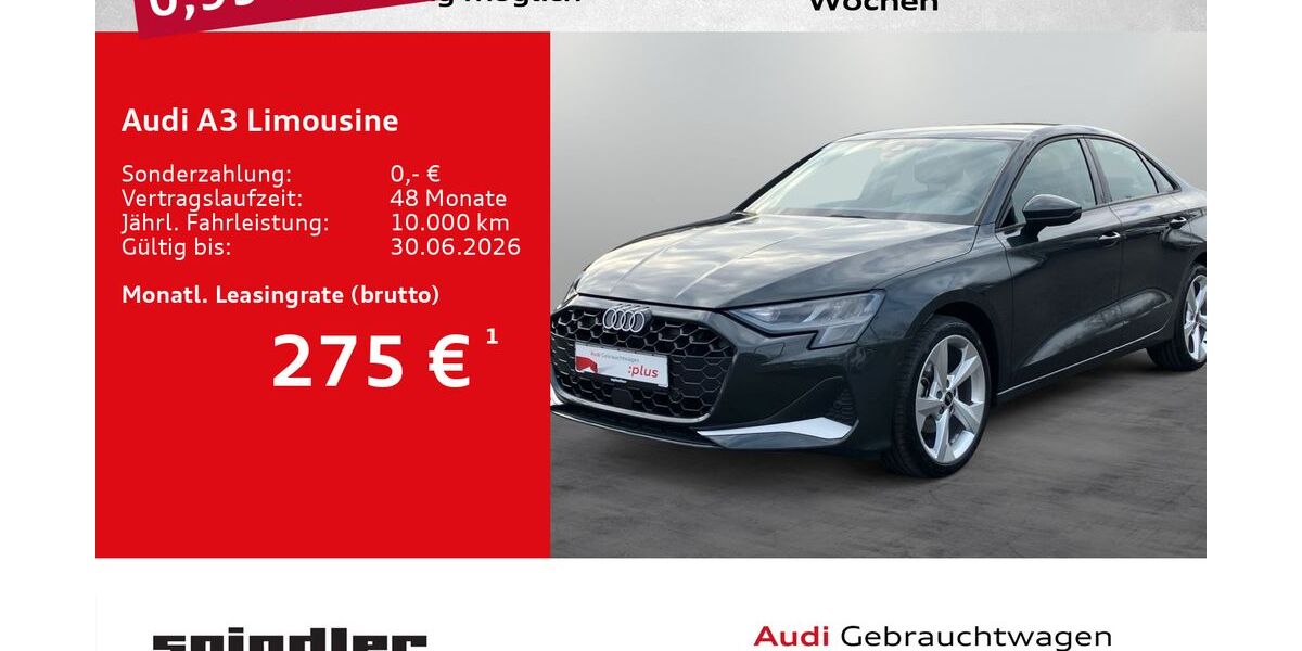 Audi A3 9.500 km 32.280 &euro; Kitzingen 97318