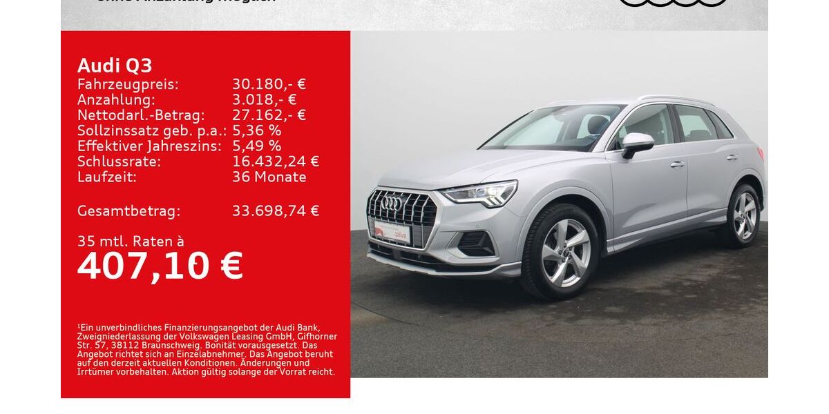 Audi Q3 31.500 km 29.690 &euro; Würzburg 97076