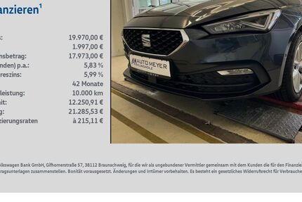 Seat Leon 106.142 km 19.970 &euro; Ochsenfurt 97199
