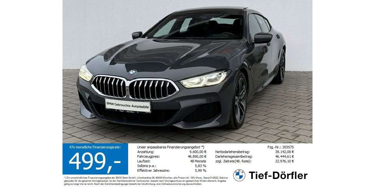 BMW 840 143.424 km 46.890 &euro; Marktsteft 97342