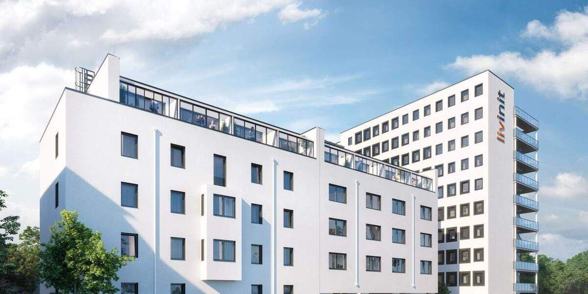 Etagenwohnung Würzburg Grombühl - 2 Zimmer, 59 m&sup2;, 349.900&euro; | Angebot:25667370