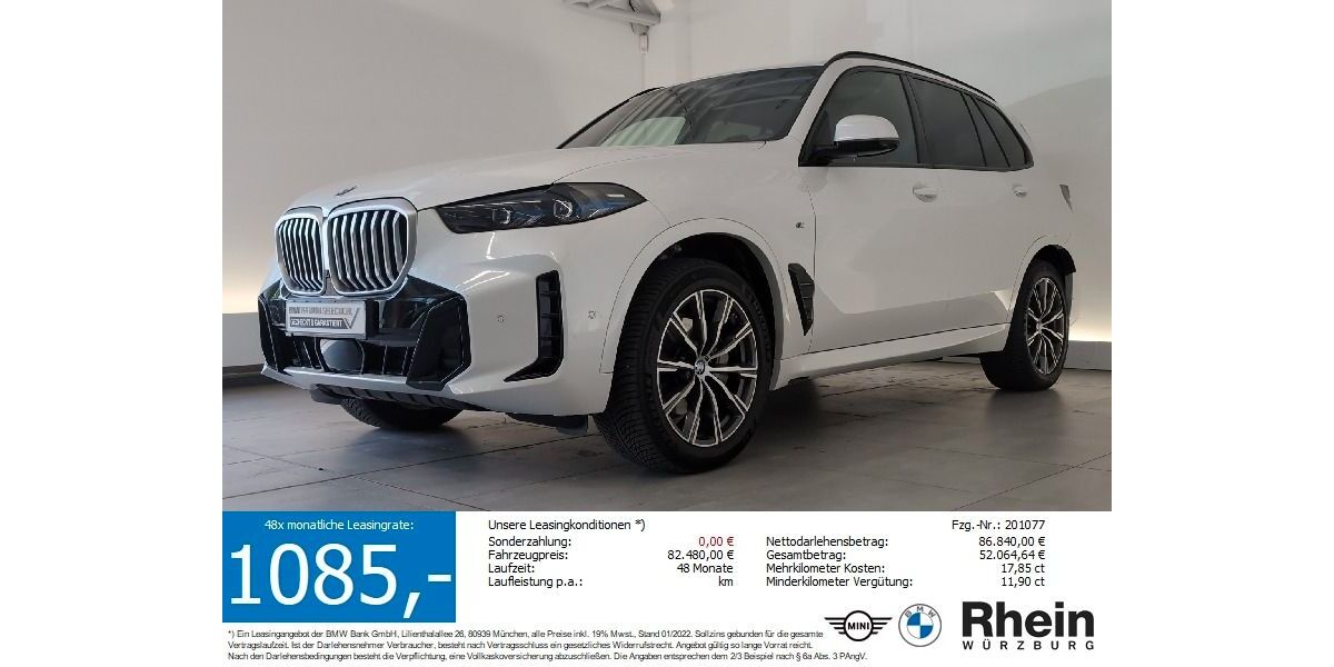 BMW X5 28.528 km 74.430 &euro; Würzburg 97076