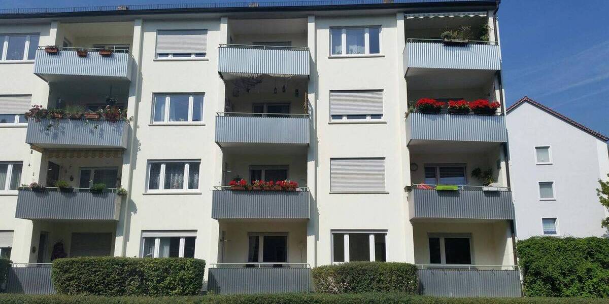 Etagenwohnung Würzburg Sanderau - 2 Zimmer, 58 m&sup2;, 936&euro; | Angebot:26658304