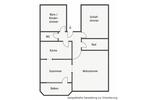 Etagenwohnung Würzburg Dürrbachau - 4 Zimmer, 89 m&sup2;, 980&euro; | Angebot:26699690