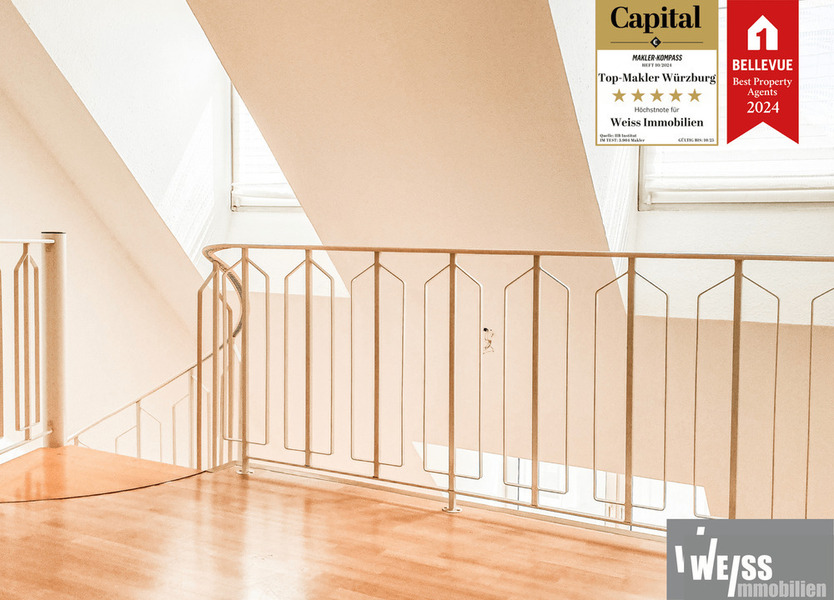 Helle 1,5 Zimmer Wohnung mit Galerie +++KEIN BALKON+++