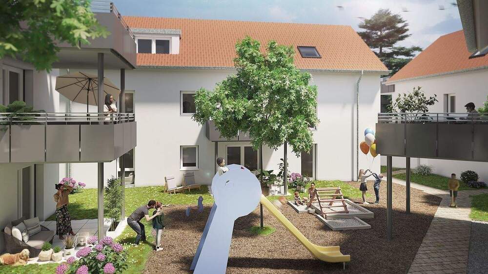 Etagenwohnung Gerbrunn - 2 Zimmer, 48 m&sup2;, 329.000&euro; | Angebot:26156334