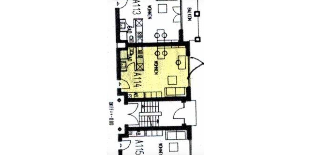 Erdgeschoßwohnung Würzburg Heuchelhof - 1 Zimmer, 30 m&sup2;, 120.000&euro; | Angebot:27168439