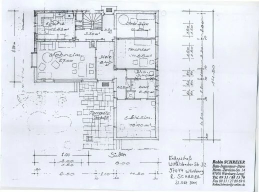 Freistehender Bungalow in ausgezeichneter Wohnlage mit großem, begrünten Garten 4 zimmer