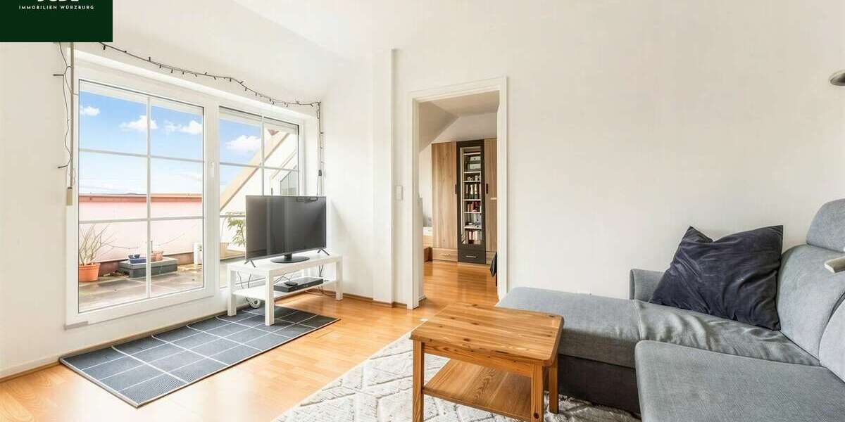 Etagenwohnung Würzburg Heuchelhof - 2 Zimmer, 50 m&sup2;, 185.000&euro; | Angebot:25099012