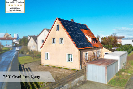 Haus Geroldshausen - 6 Zimmer, 141 m&sup2;, 420.000&euro; | Angebot:25997017