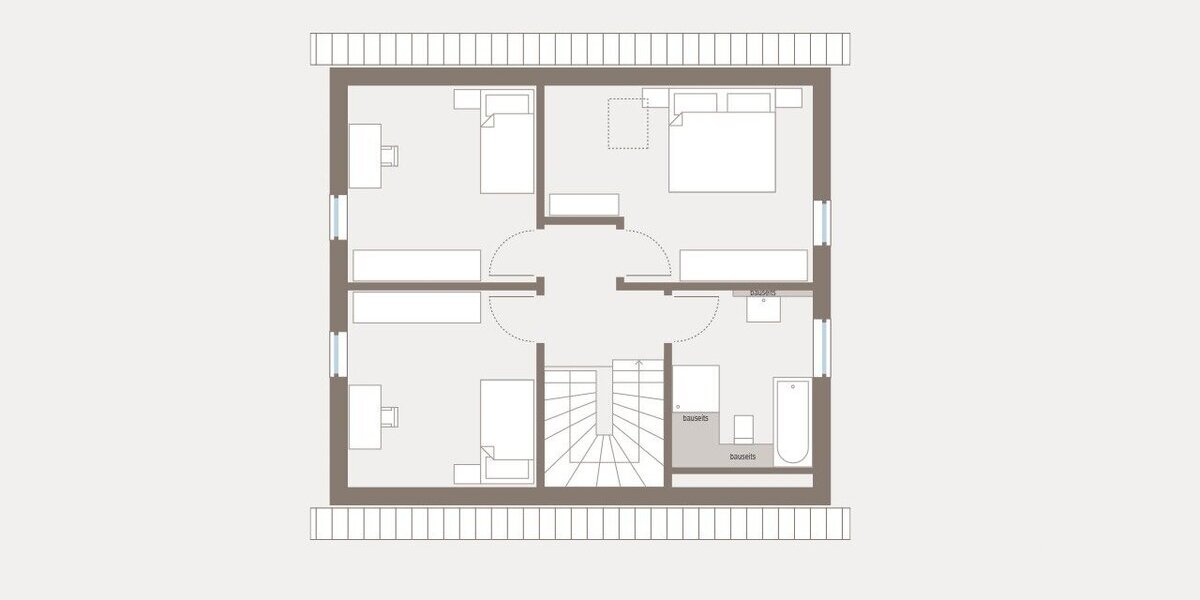 Individuell geplantes Einfamilienhaus mit 4 Zimmern und vielfältigen Ausbauoptionen - Einfamilienhaus Großrinderfeld | Angebot:27327400