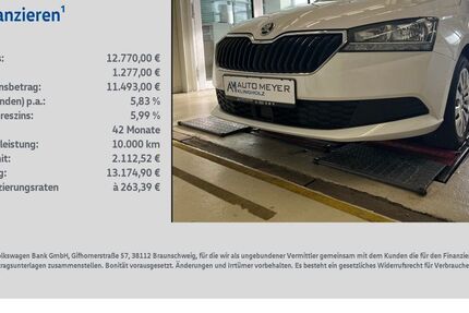 Skoda Fabia 98.513 km 12.770 &euro; Ochsenfurt 97199