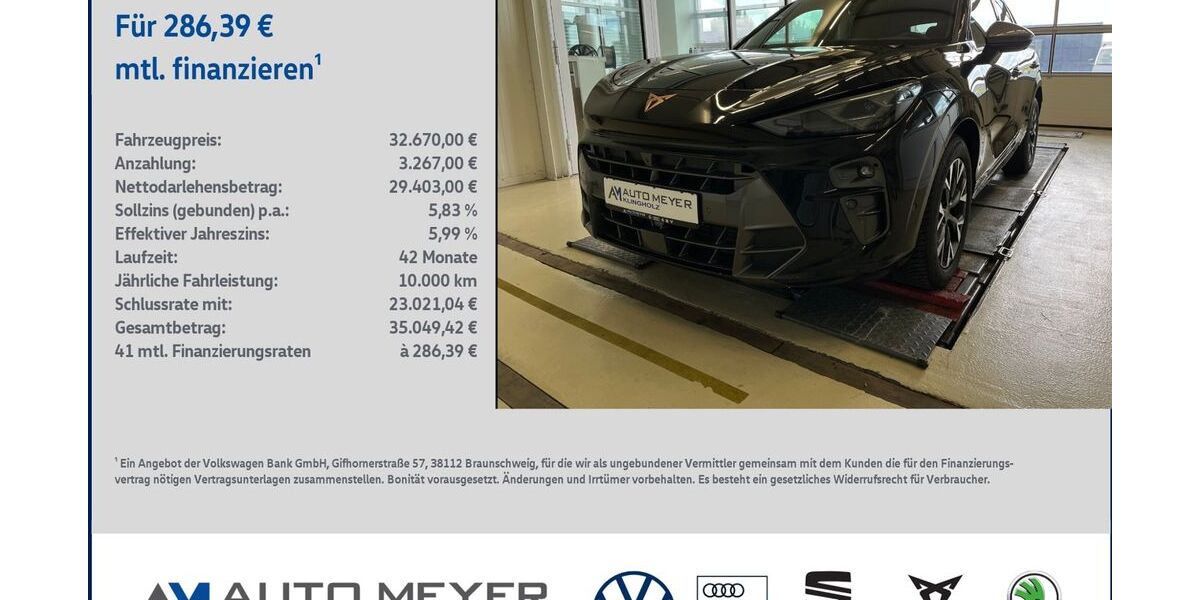 Cupra Terramar 26.236 km 32.670 &euro; Ochsenfurt 97199