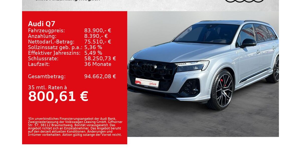 Audi Q7 29.900 km 82.890 &euro; Kitzingen 97318