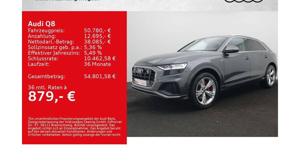 Audi Q8 101.000 km 49.880 &euro; Würzburg 97076