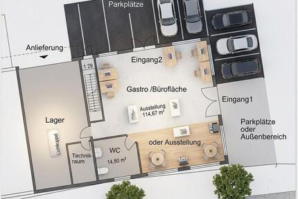 Gewerbeobjekt Rottendorf - 2.400&euro; | Angebot:26358497