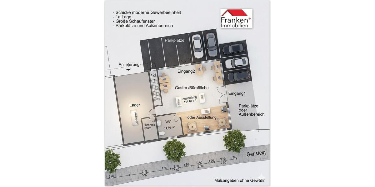 Gewerbeobjekt Rottendorf - 2.400&euro; | Angebot:26358497