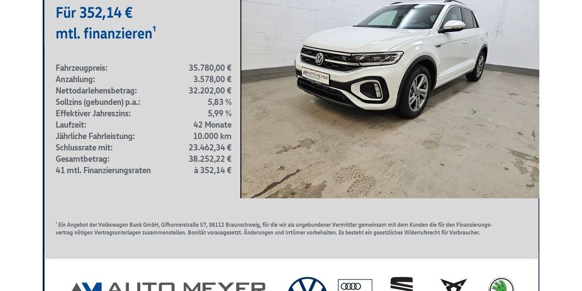VW T-Roc 13.000 km 33.870 &euro; Ochsenfurt 97199