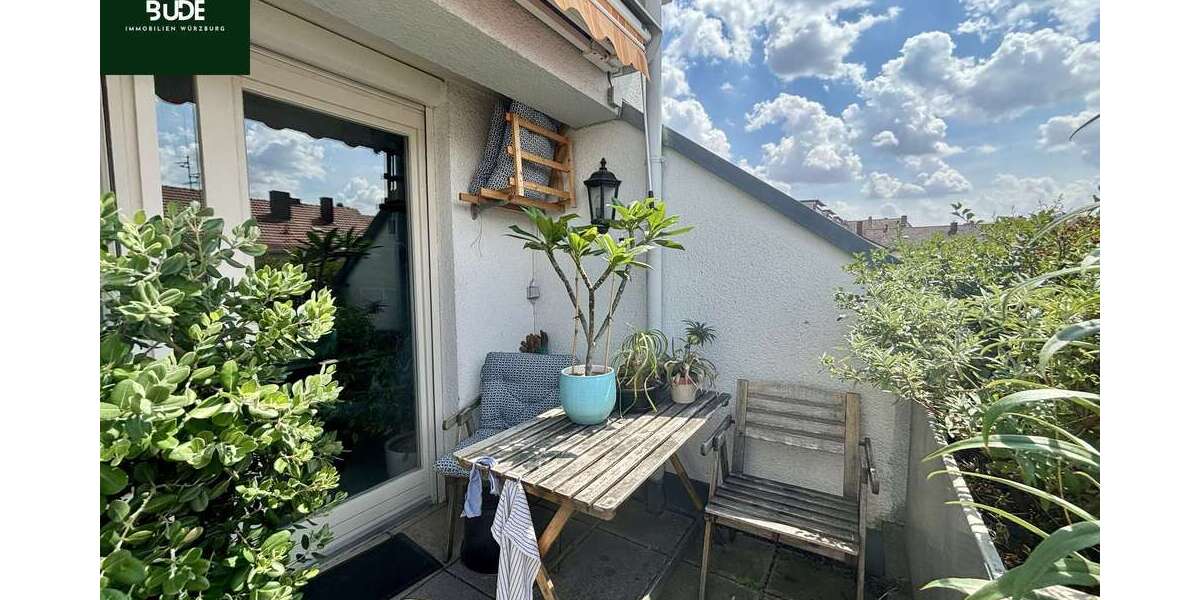 Etagenwohnung Würzburg Sanderau - 2 Zimmer, 52 m&sup2;, 700&euro; | Angebot:27056377