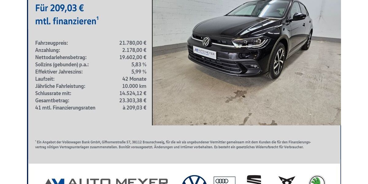 VW Polo 18.000 km 21.780 &euro; Ochsenfurt 97199