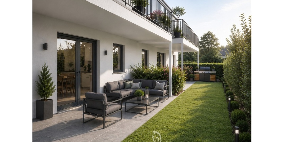 Ganze Etage, Balkonterrassenwohnung - 4,5 Zimmer - Neubau mit 5 Wohneinheiten, hier WE 5 - Dachgeschoßwohnung Höchberg | Angebot:26143368