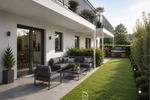 Ganze Etage, Balkonterrassenwohnung - 4,5 Zimmer - Neubau mit 5 Wohneinheiten, hier WE 5 - Dachgeschoßwohnung Höchberg | Angebot:26143368