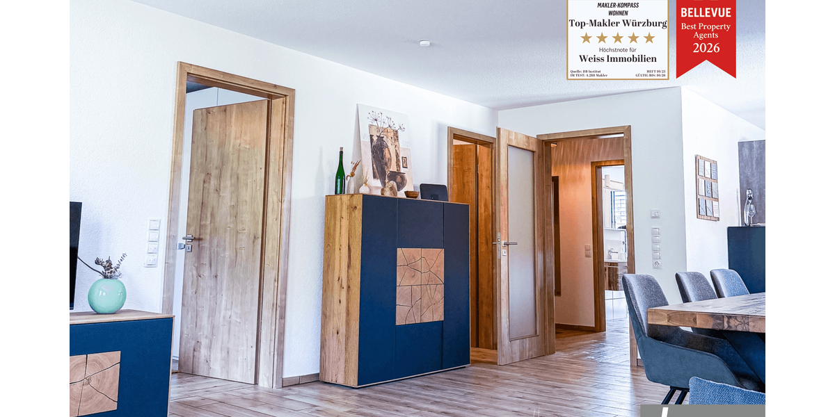 Etagenwohnung Urspringen - 2 Zimmer, 77 m&sup2;, 249.000&euro; | Angebot:26765563