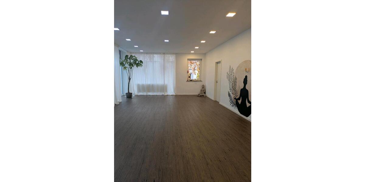 Räumlichkeiten im Yoga Studio zimmer