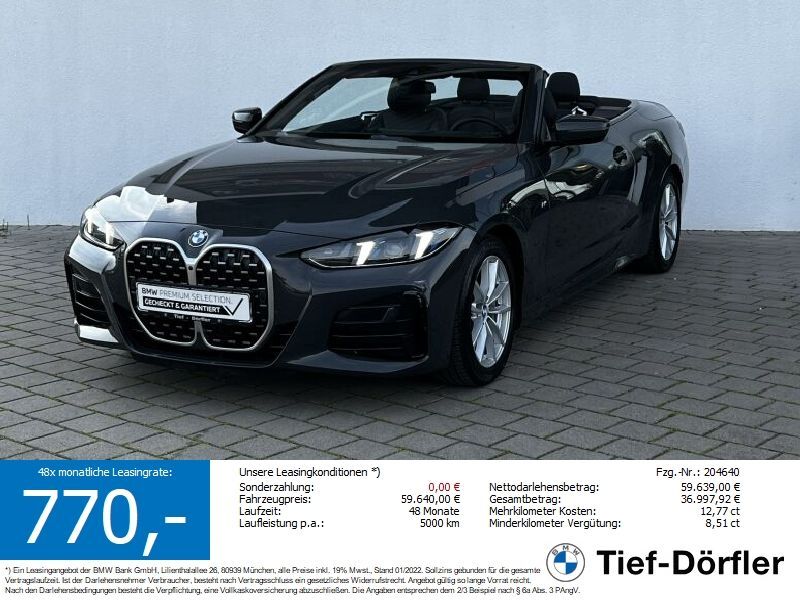 BMW 430 28.600 km 56.490 € Marktsteft 97342