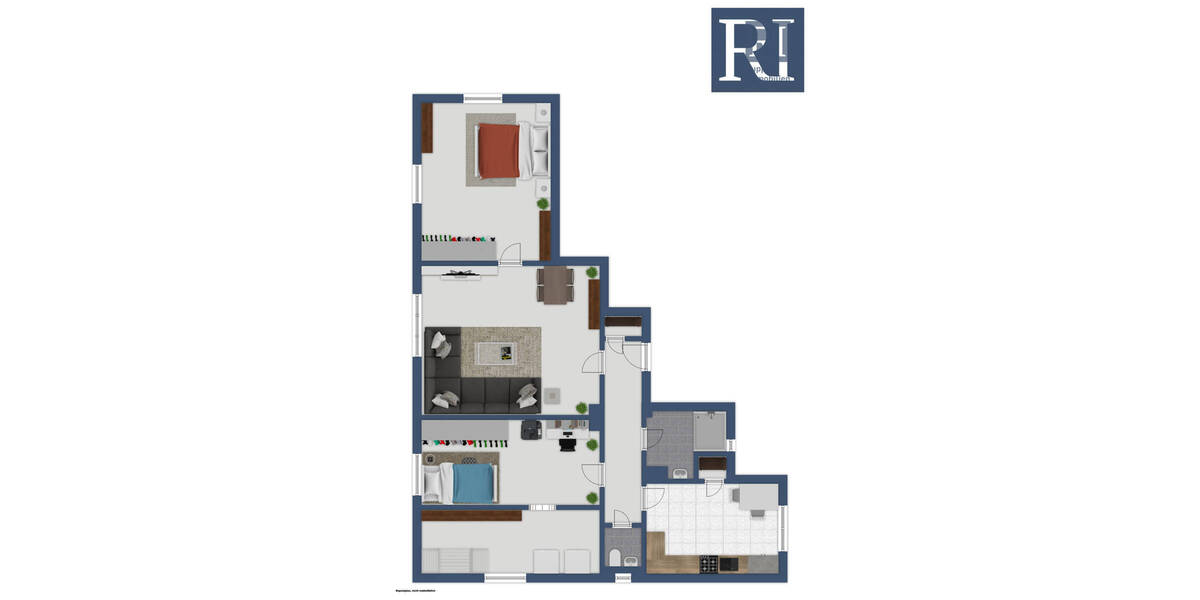 Etagenwohnung Würzburg Sanderau - 3 Zimmer, 94 m&sup2;, 425.000&euro; | Angebot:25773120