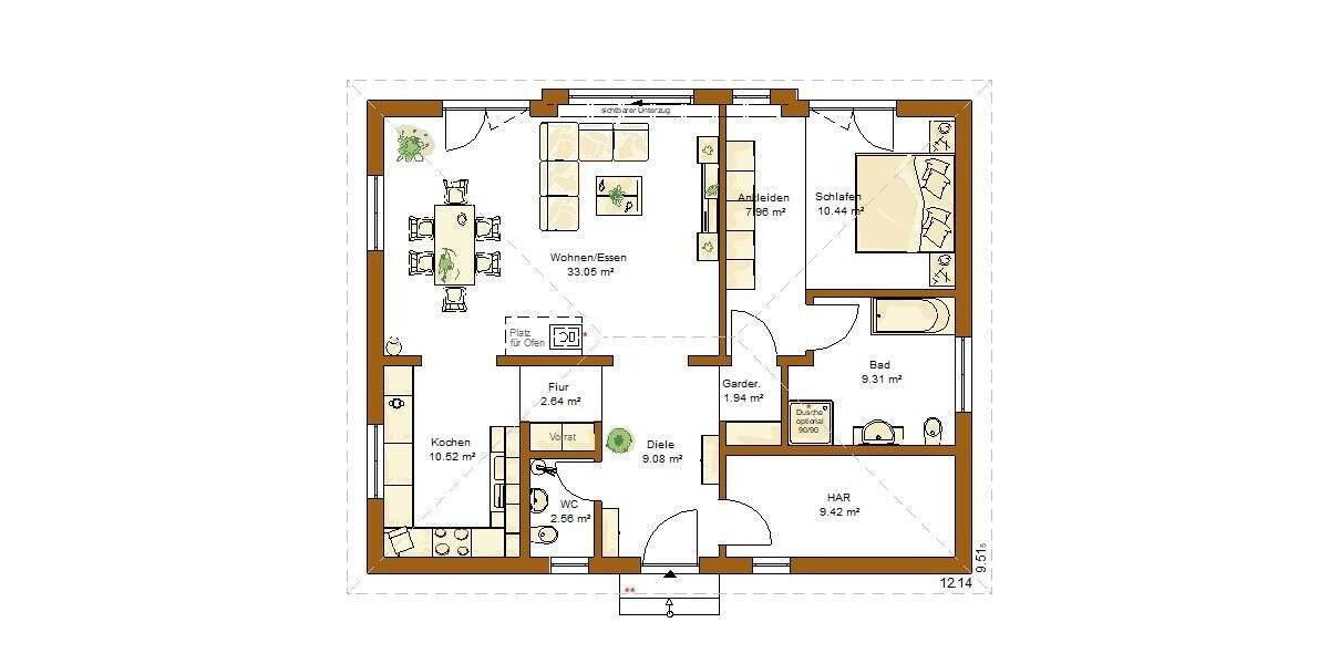 Bungalow Tauberbischofsheim - 2 Zimmer, 97 m&sup2;, 389.000&euro; | Angebot:25212584