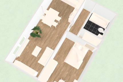 2 Zimmer Wohnung 50 qm in Würzburg Sanderau Am Exerzierplatz 2 zimmer