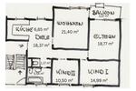 Etagenwohnung Würzburg Sanderau - 4 Zimmer, 99 m&sup2;, 1.100&euro; | Angebot:26653343