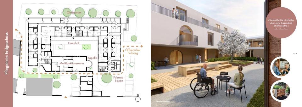 Service Wohnung in Senioreneinrichtung in Uettingen 2 zimmer