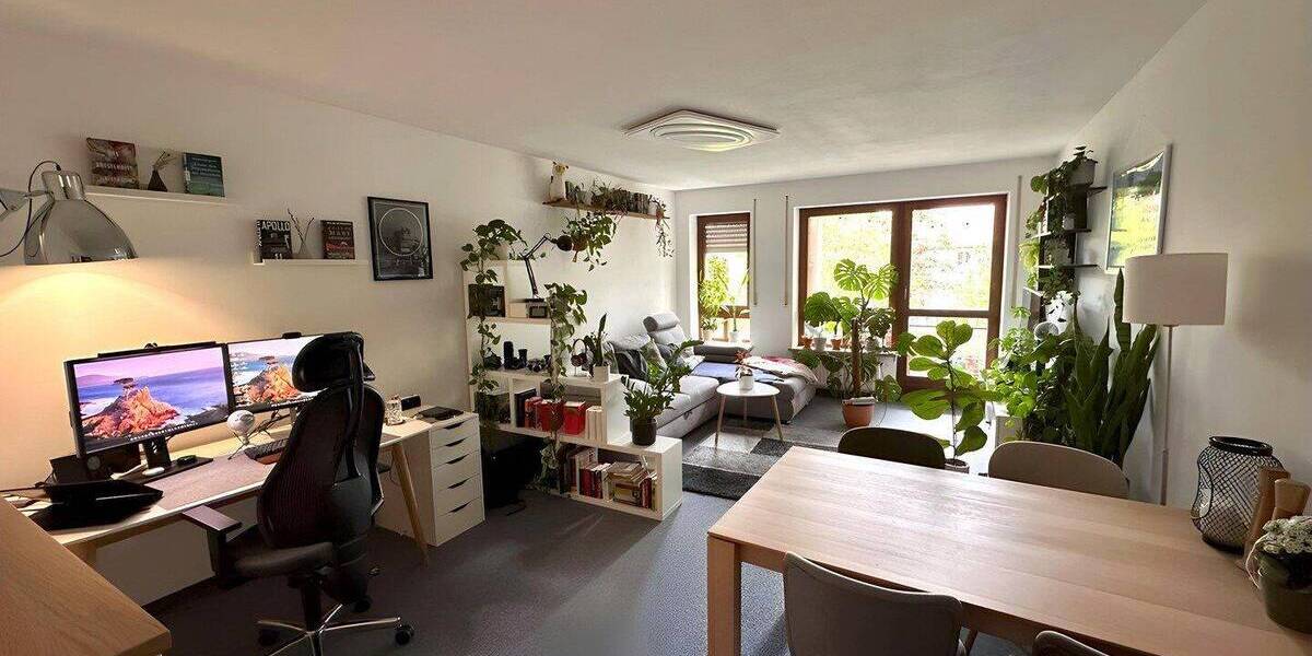 Etagenwohnung Würzburg Sanderau - 3 Zimmer, 65 m&sup2;, 750&euro; | Angebot:26825021