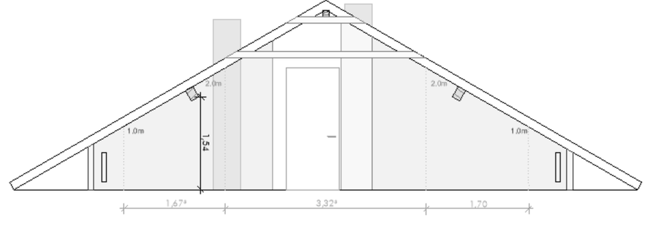 Dachgeschoßwohnung Würzburg Lindleinsmühle - 2 Zimmer, 47 m&sup2;, 555&euro; | Angebot:25249658