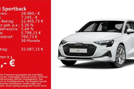 Audi A3 23.000 km 28.980 &euro; Kitzingen 97318