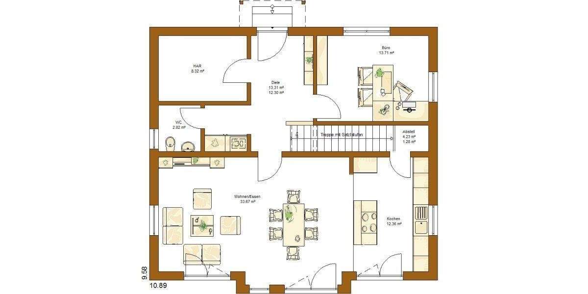 Einfamilienhaus Ochsenfurt Zeubelried - 5 Zimmer, 165 m&sup2;, 489.212&euro; | Angebot:25701713
