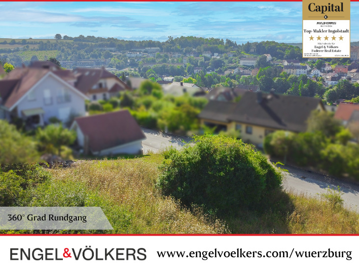 Genießen Sie die Sonnenseite: Baugrundstück mit Weitblick in Top-Lage von Arnstein zimmer