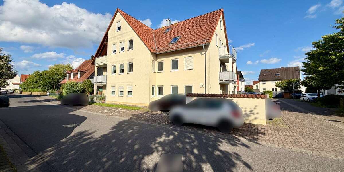 Etagenwohnung Bergrheinfeld - 3 Zimmer, 65 m&sup2;, 175.000&euro; | Angebot:26871337
