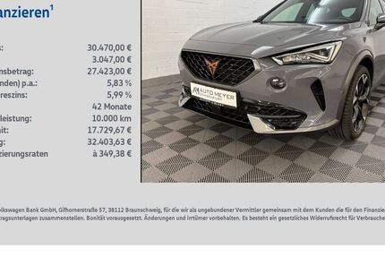 Cupra Formentor 40.829 km 30.470 &euro; Reichenberg 97234
