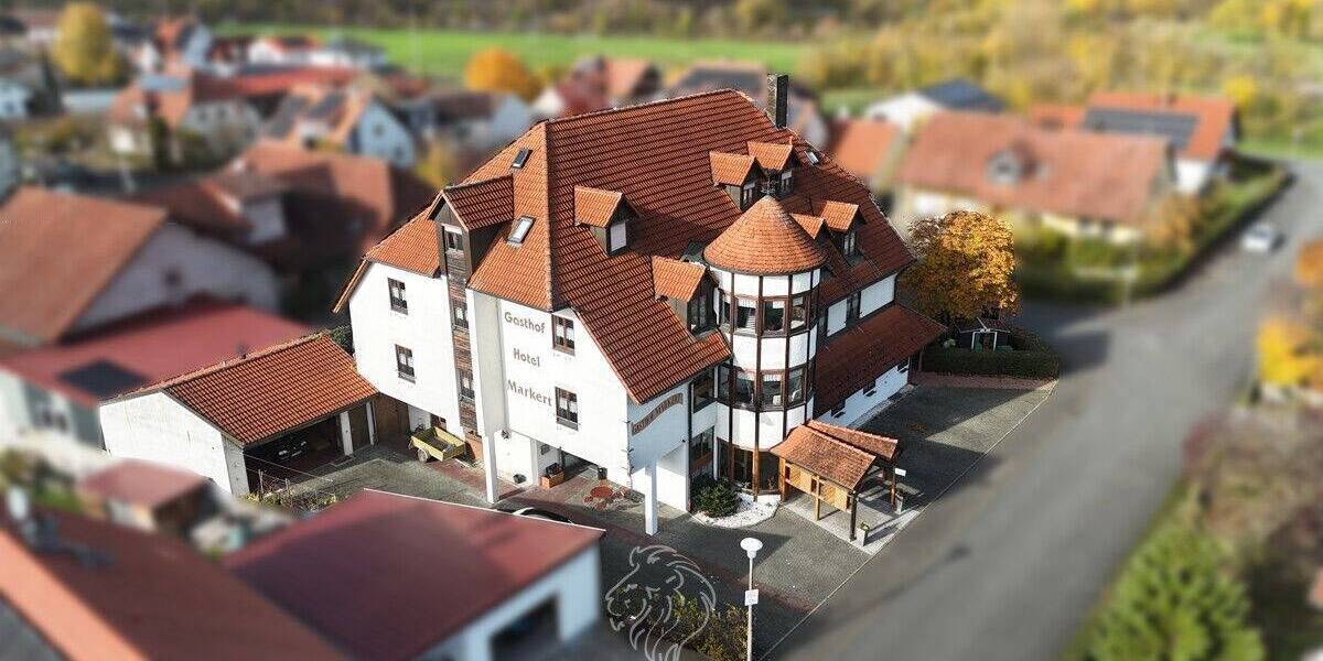 Hotel mit Gastro, Biergarten & Tagungsbereichen in Top-Lage Nordheim 2 zimmer