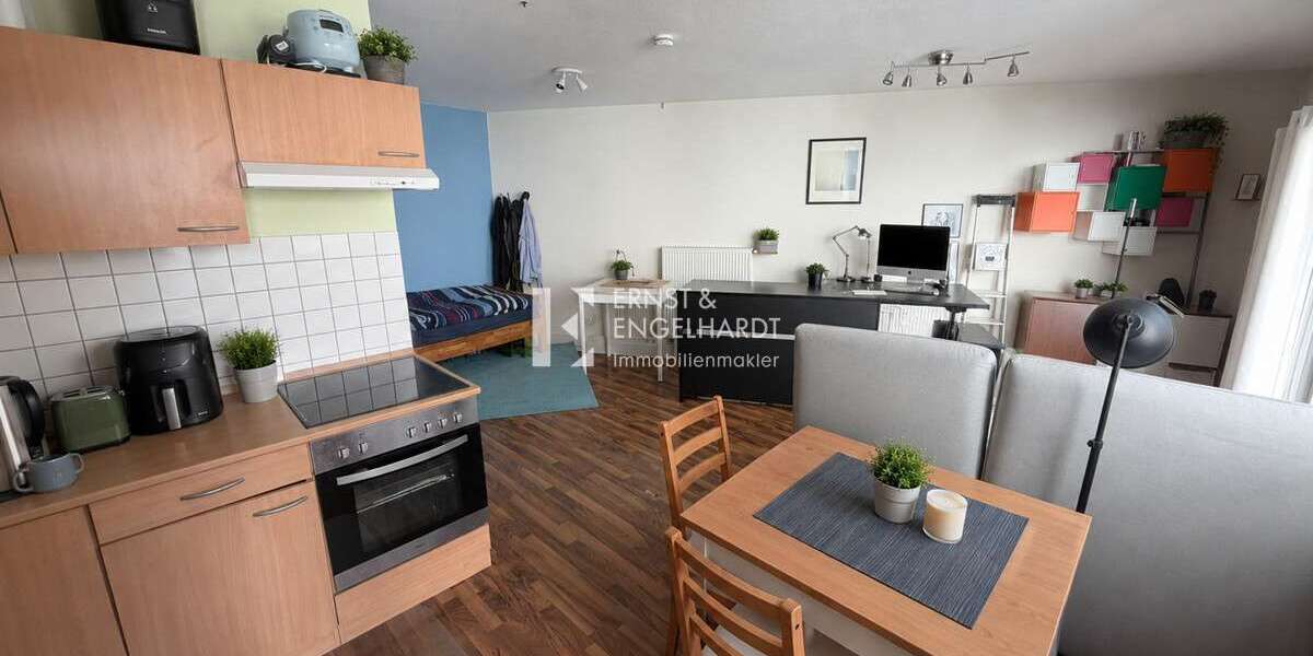 Etagenwohnung Würzburg / Grombühl Grombühl - 1 Zimmer, 41 m&sup2;, 520&euro; | Angebot:26856293