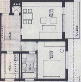 Etagenwohnung Waldbüttelbrunn - 2 Zimmer, 65 m&sup2;, 210.000&euro; | Angebot:26566899