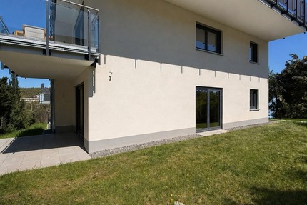 Direkt einziehen! Neubau fertiggestellt. Hochwertige 4 Zimmer Terrassenwohnung WE1 - Wohnung Höchberg | Angebot:25791415