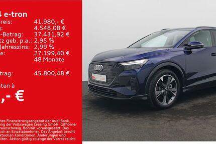 Audi Q4 e-tron 7.500 km 41.980 &euro; Würzburg 97076