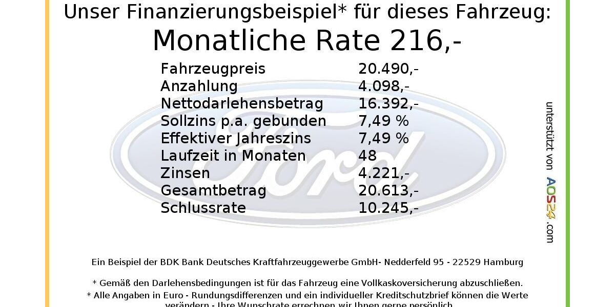 Ford Focus 46.400 km 20.490 &euro; Unterpleichfeld 97294