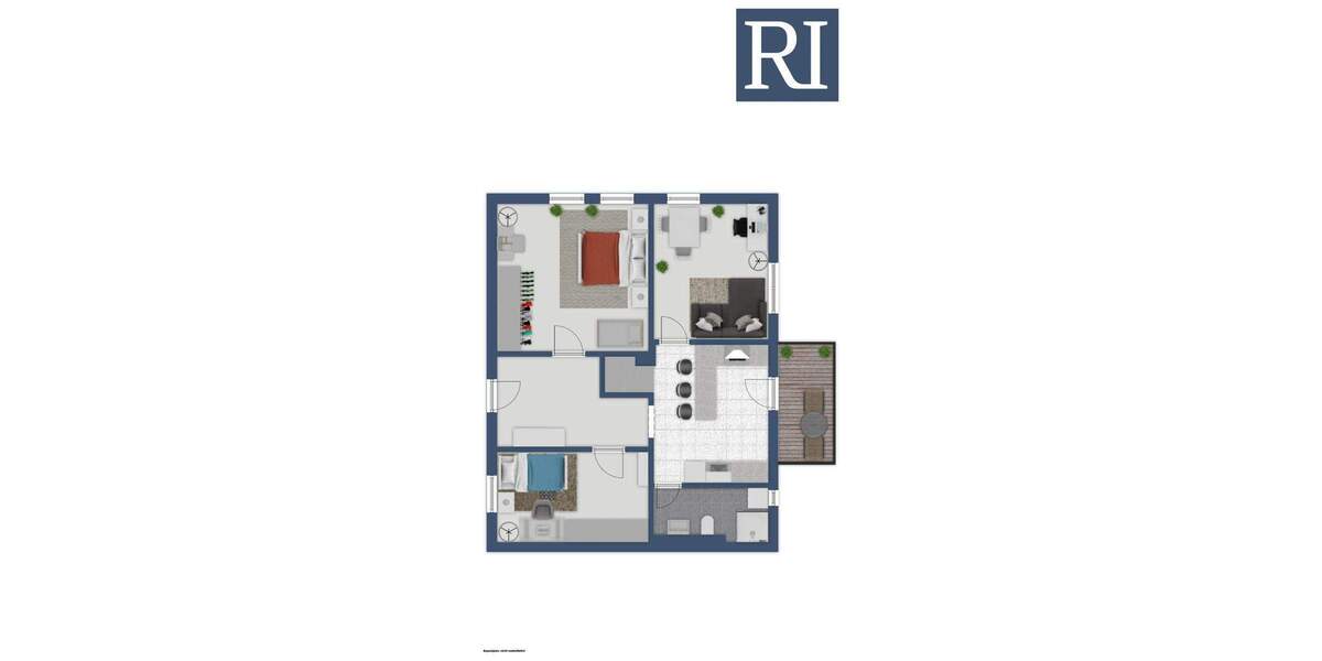 Etagenwohnung Veitshöchheim - 3 Zimmer, 86 m&sup2;, 359.000&euro; | Angebot:25927658